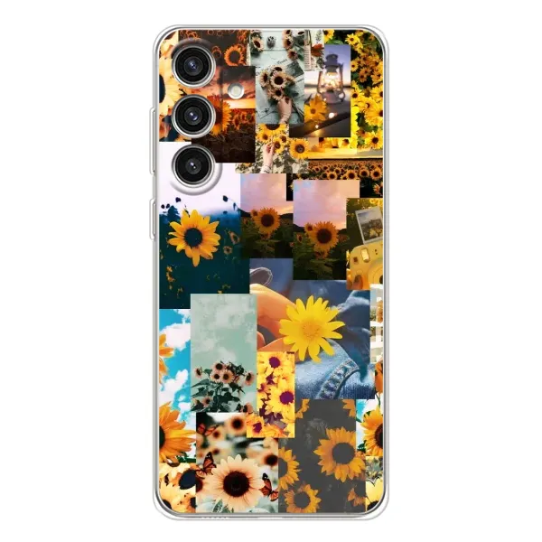 Чехол с рисунком «Подсолнуховый дизайн» для Samsung Galaxy S25 Plus Чехол с рисунком «Подсолнуховый дизайн» для Samsung Galaxy S25 Plus