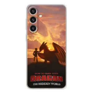 Чехол дракон Беззубик для Samsung Galaxy S25 Plus (Постер Беззубика)