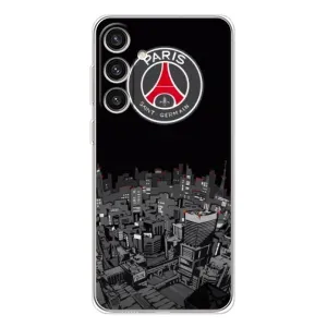Силиконовые Чехлы принт Футбол на Samsung Galaxy S25 Plus (PSG)