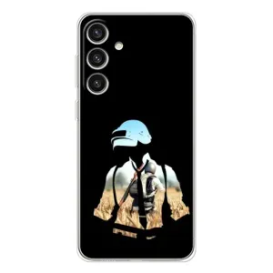 Чохол з картинкою "Герой Pubg" на Samsung Galaxy S25 Plus (Пубг мен)