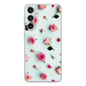Чохли з принтом Троянд для Samsung Galaxy S25 Plus (Різні квіти)