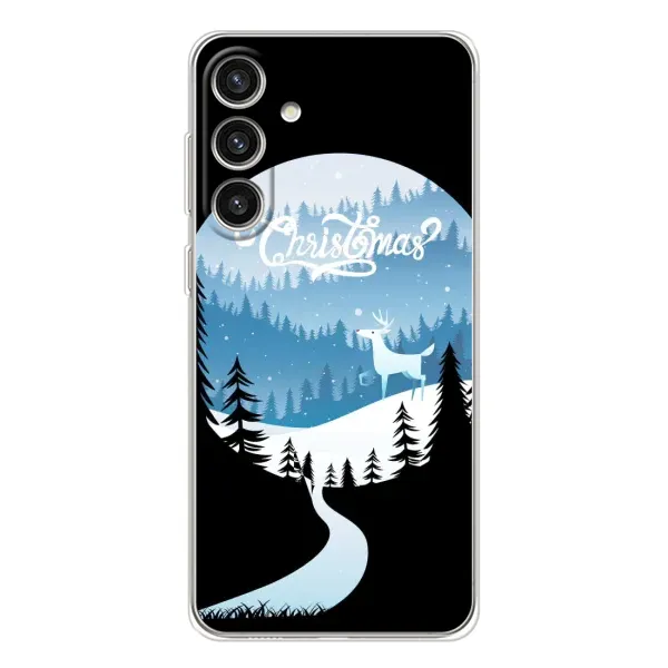 Чехол с рисунком «Рождественский Олень» для Samsung Galaxy S25 Plus Чехол с рисунком «Рождественский Олень» для Samsung Galaxy S25 Plus