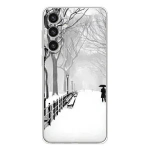 Чехлы на Новый Год Samsung Galaxy S25 Plus (Снегом замело)