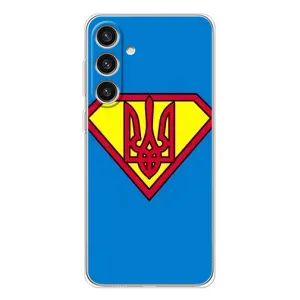 Чехол с картинкой (Патриотический ГЕРБ) на Samsung Galaxy S25 Plus (Super - Герб)