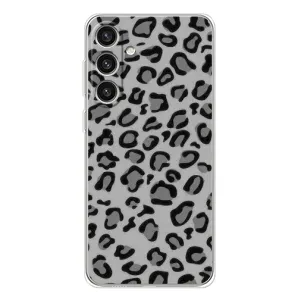 Чехол с леопардовым принтом на Samsung Galaxy S25 Plus (Темный леопрад)