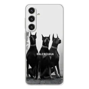 Чехол ДОБЕРМАН для Samsung Galaxy S25 Plus (Три добермана)