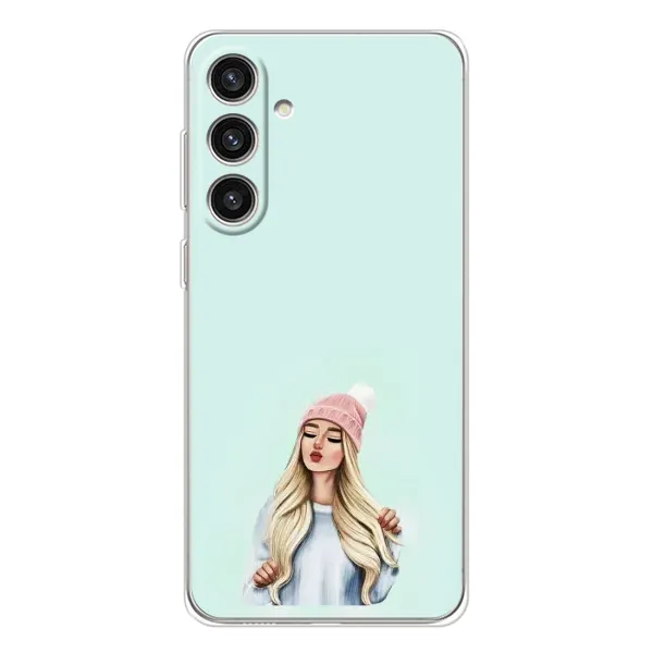 Чехол с рисунком «В шапке» для Samsung Galaxy S25 Plus Чехол с рисунком «В шапке» для Samsung Galaxy S25 Plus
