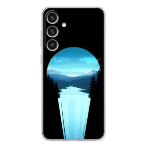 Летний Чехол на Samsung Galaxy S25 Plus (Синий Водопад)