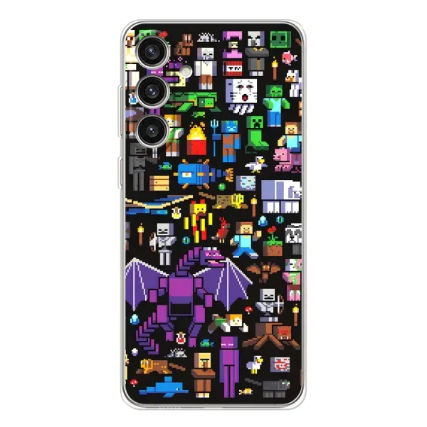 Чехол с рисунком «Все персонажи» для Samsung Galaxy S25 Plus Чехол с рисунком «Все персонажи» для Samsung Galaxy S25 Plus