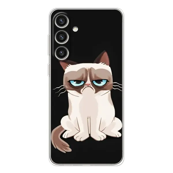 Чехол с рисунком «Взгляд кота» для Samsung Galaxy S25 Plus Чехол с рисунком «Взгляд кота» для Samsung Galaxy S25 Plus