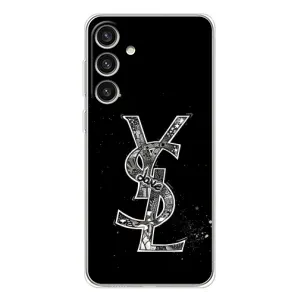 Чехол (Dior, Prada, YSL, Chanel) для Samsung Galaxy S25 Plus (YSL)