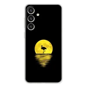 Летний Чехол на Samsung Galaxy S25 Plus (Желтый Закат)