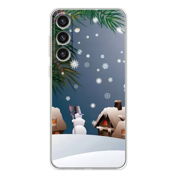 Чехол с рисунком «Зима» для Samsung Galaxy S25 Plus Чехол с рисунком «Зима» для Samsung Galaxy S25 Plus