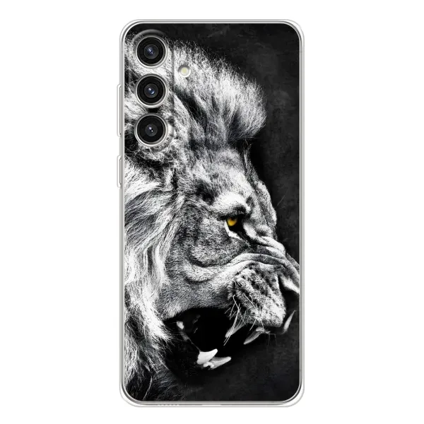 Чехол с рисунком «Злой ЛЕВ» для Samsung Galaxy S25 Plus Чехол с рисунком «Злой ЛЕВ» для Samsung Galaxy S25 Plus