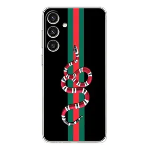 Чехлы Бренд GUCCI для Samsung Galaxy S25 Plus (Змей Гуччи)