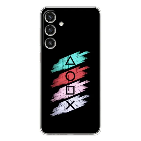Чехол с рисунком «Значки Sony» для Samsung Galaxy S25 Plus Чехол с рисунком «Значки Sony» для Samsung Galaxy S25 Plus