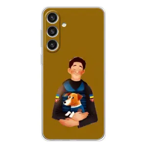 Чехол с принтом для Samsung Galaxy S25 Plus (ЗСУ Патрон)