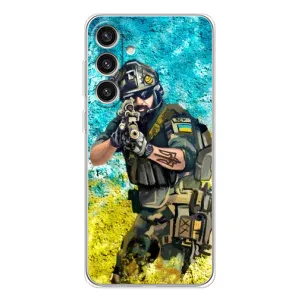 ЗСУ Чехлы (TPU) для Samsung Galaxy S25 Plus (ЗСУ  Воин)