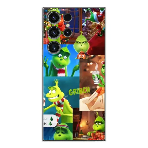 Чехол с рисунком «Арт Гринч» для Samsung Galaxy S25 Ultra Чехол с рисунком «Арт Гринч» для Samsung Galaxy S25 Ultra