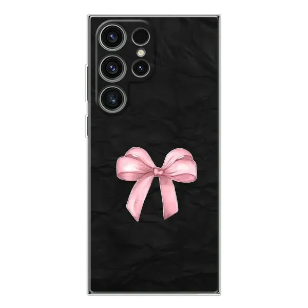 Чехол с рисунком «Бантик» для Samsung Galaxy S25 Ultra Чехол с рисунком «Бантик» для Samsung Galaxy S25 Ultra