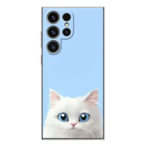 Чохол на тематику: Коти для Samsung Galaxy S25 Ultra (Білий кіт)