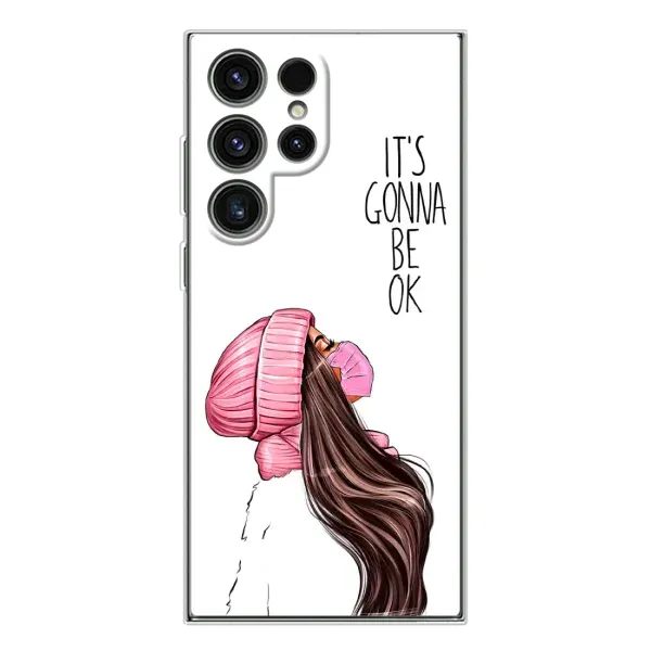 Чехол с рисунком «Девушка в маске» для Samsung Galaxy S25 Ultra Чехол с рисунком «Девушка в маске» для Samsung Galaxy S25 Ultra