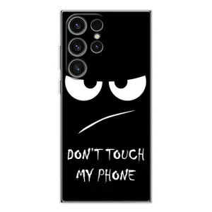 Чехол с прикольным текстом на Samsung Galaxy S25 Ultra (Dont)