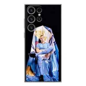 Чехлы с принтом для Samsung Galaxy S25 Ultra Футболист (футболист Холанн)