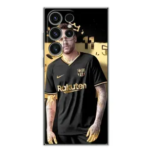 Силиконовый Чехол Samsung Galaxy S25 Ultra (Gold Neymar)