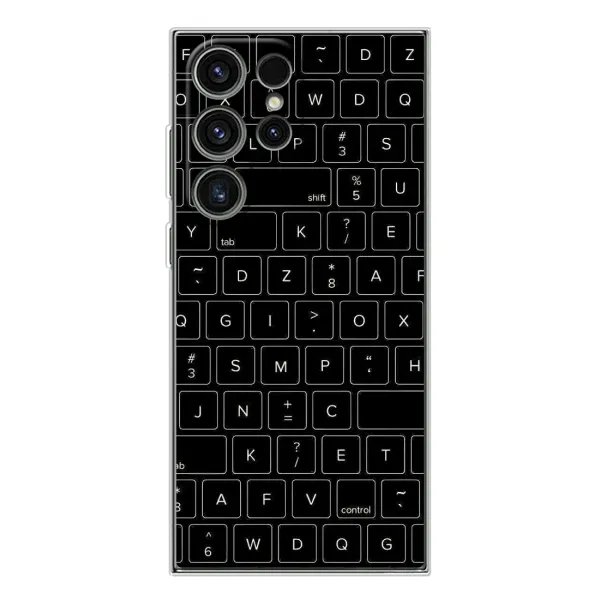Чехол с рисунком «Клавиатура» для Samsung Galaxy S25 Ultra Чехол с рисунком «Клавиатура» для Samsung Galaxy S25 Ultra