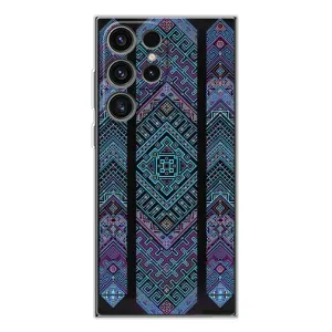 Силиконовый Чехол на Samsung Galaxy S25 Ultra (Крутой орнамент)