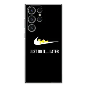 Силіконовый Чохол на Samsung Galaxy S25 Ultra з картинкою НАЙК (Later)