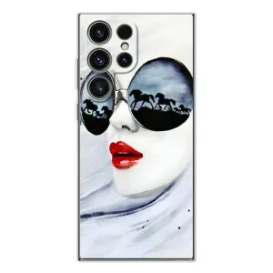 Чехол с картинкой Модные Девчонки Samsung Galaxy S25 Ultra (Любительница коней)