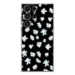 Чехол с ромашками на Samsung Galaxy S25 Ultra (Маленькие ромашки)