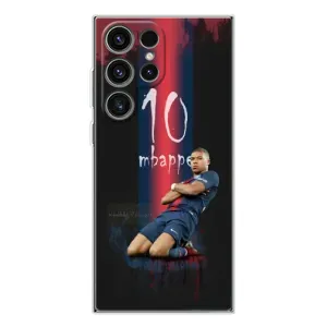 Чехол (TPU) с Футболистом на Samsung Galaxy S25 Ultra (MBAPPE 10)