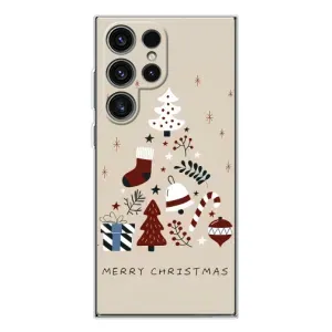 Чехол Санта Клаус для Samsung Galaxy S25 Ultra (Merry Christmas)
