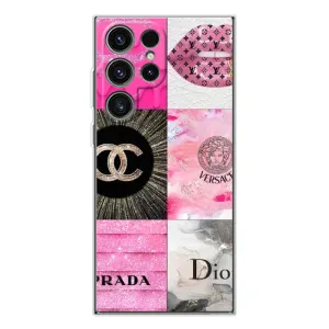 Чехол (Dior, Prada, YSL, Chanel) для Samsung Galaxy S25 Ultra (Модница)