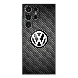 Чехол "Фольксваген" для Samsung Galaxy S25 Ultra (На карбоне)