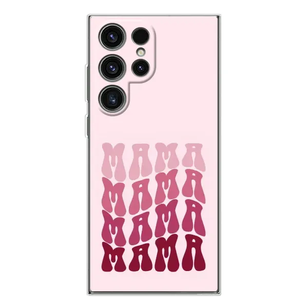 Чехол с рисунком «Надпись мама» для Samsung Galaxy S25 Ultra Чехол с рисунком «Надпись мама» для Samsung Galaxy S25 Ultra