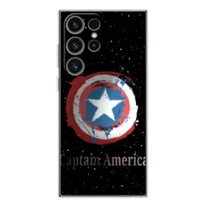 Чехол с Щитом Капитана Америки на Samsung Galaxy S25 Ultra (Щит Капитана)