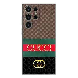 Чохли бренд ГУЧЧІ для Samsung Galaxy S25 Ultra (Стиль GUCCI)