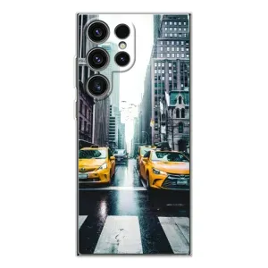 Силиконовый бампер (Работники) на Samsung Galaxy S25 Ultra (Такси)