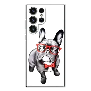 Бампер для Samsung Galaxy S25 Ultra з картинкою "Песики" (В окулярах)