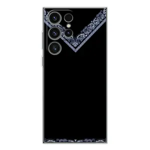 Силиконовый Чехол на Samsung Galaxy S25 Ultra (Воротник вышиванки)