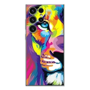 Чохол з картинкою на Samsung Galaxy S25 Ultra (Яскравий Лев)