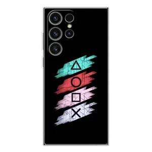 Чехол КИБЕРСПОРТ для Samsung Galaxy S25 Ultra (Значки Sony)