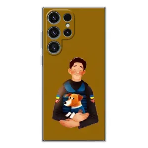 Чехол с принтом для Samsung Galaxy S25 Ultra (ЗСУ Патрон)