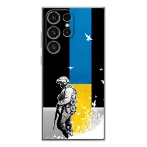 Патриотический Чехол для Samsung Galaxy S25 Ultra (ЗСУ)