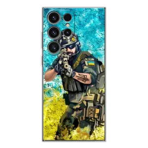 ЗСУ Чехлы (TPU) для Samsung Galaxy S25 Ultra (ЗСУ Воин)