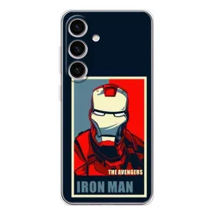 Чохол Супергерой Залізна Людина на Samsung Galaxy S25 (Art Iron man)